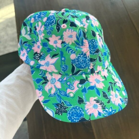 Lilly Pulitzer MATCHING Corso golf pants & hat - Picture 4 of 9